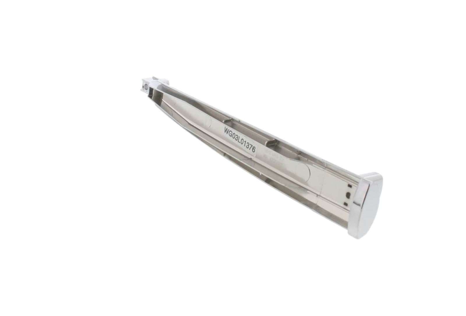 WG03L01376 - Genuine OEM GE Refrigerator Door Handle, Chrome